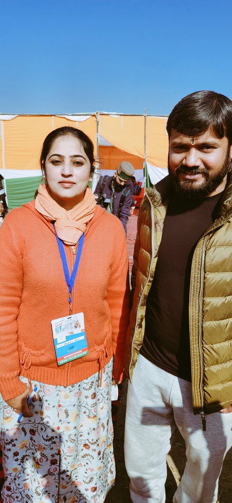 With @kanhaiyakumar at #BharatJodoyarta Camp