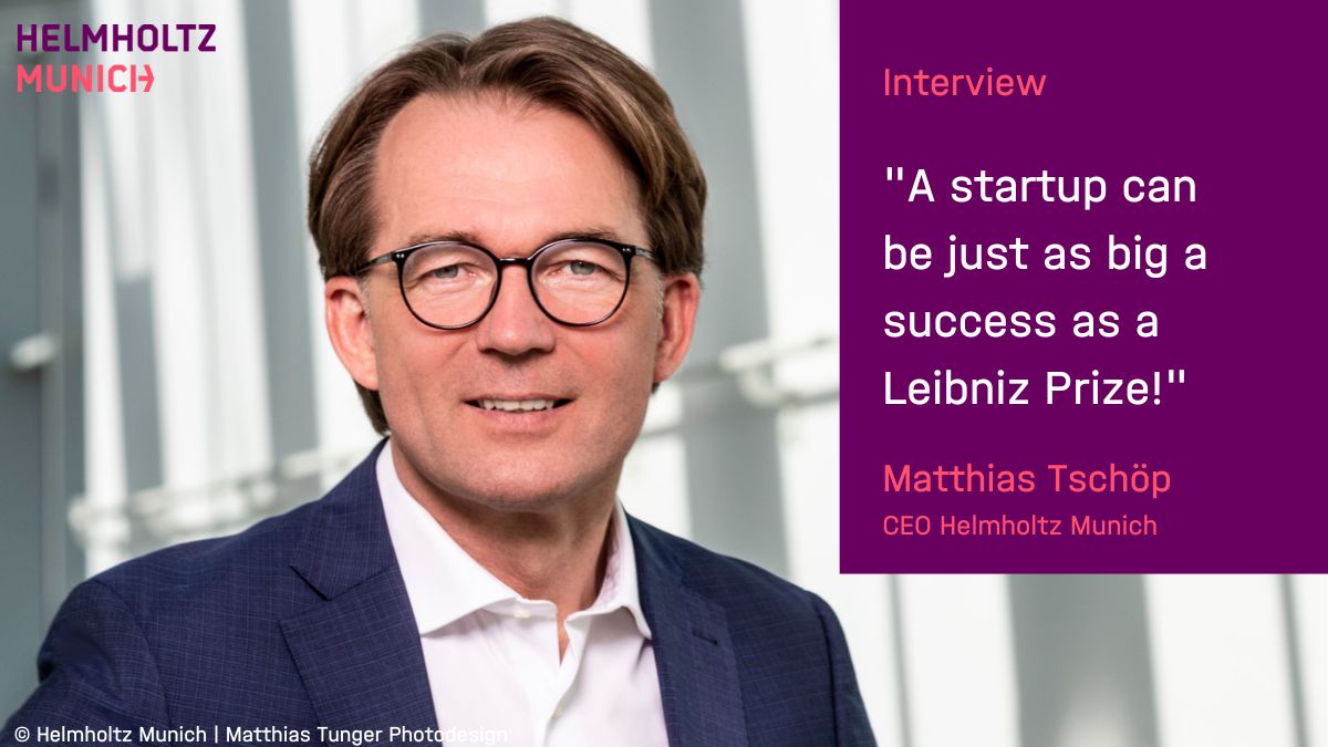 💡🔬 How can #transfer be accelerated to bring new ideas from the laboratories to application even faster? Our CEO <a href="/MatthiasTschop/">Matthias Tschöp</a> talks about #startups foundations, overcoming hurdles, and sustaining improvement in transfer activities.
👉Full interview: t1p.de/nfv16
