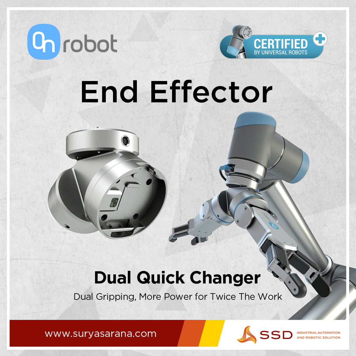 SSDautomation's tweet image. suryasarana.com/PRODUK/Industr…
#DistributorCollaborativeRobot #EndEffector #SupplierEndEffector #JualEndEffector #DistributorEndEffector #ONROBOT #JualONROBOT #ONROBOTIndonesia #DistributorresmiONROBOT #AgenresmiONROBOT #ONROBOTJakarta #ONROBOTCikarang #ONROBOTLTCGlodok