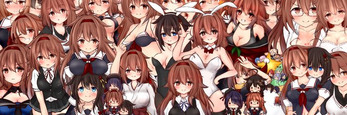 白露さんハーレムver14 #艦これ #白露(艦隊これくしょん) #時雨(艦隊これくしょん) #有明(艦隊これくしょん) https://t.co/UVKoH2OeSs 