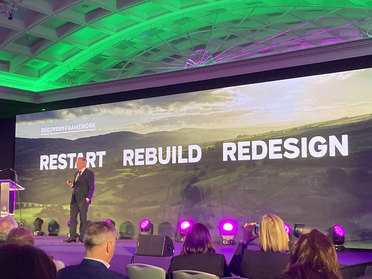 notoriousTBC's tweet photo. 📍Rebuild. @TourismIreland’s @NiallGibbons taking us through the roadmap for recovery at #TI2023 https://t.co/FYcjIVhaPW