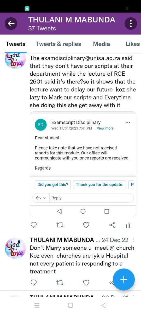 Thulan_M's tweet photo. We are going repeat the module koz of  the lazy lecture who the UNISA is doing nothing https://t.co/Shs9XYllcn