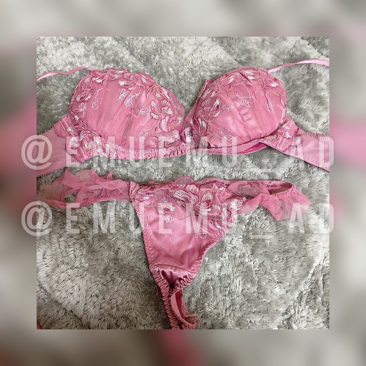 emuemu_ad's tweet photo. Ravijour💕
沢山着たなぁ🥹💓
上下セット7000円＋送料400円

洗濯済みのお値段になりますので着用が必要な場合は1日500円のオプをお付けください🥰

#使用済み下着売ります
#下着売ります
#パンツ売ります
#下着販売
#下着売り子 https://t.co/GiGAOyttPS
