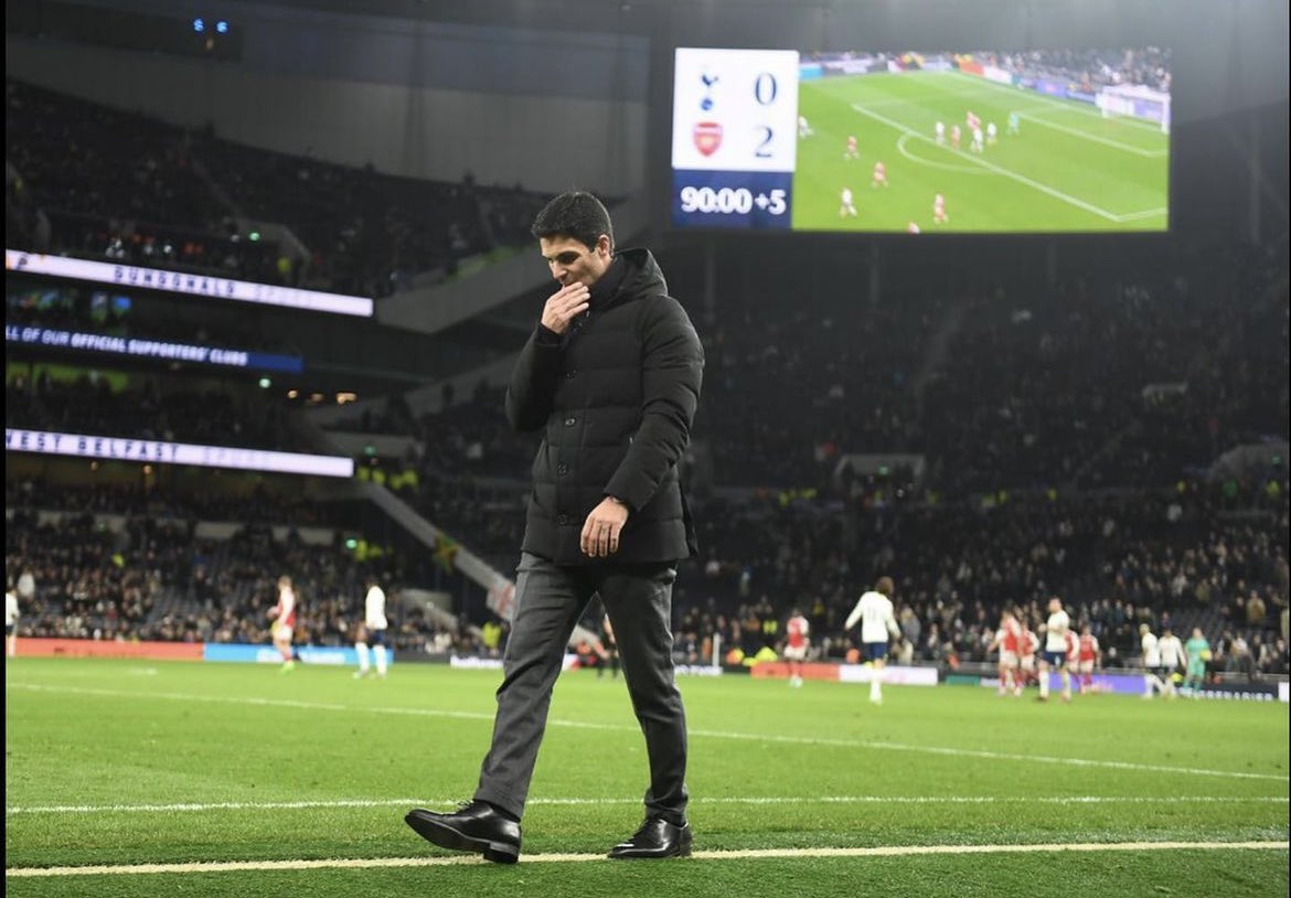 MrLamikay's tweet image. “Time will tell”…..time has started to tell! #TrustedTheProcess #SuperMikArteta #COYG 🛑