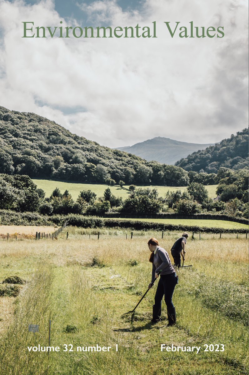 The White Horse Press (@whitehorsepress) on Twitter photo ‘Environmental Values’ 32.1 is now available online – the first full issue of the new year. Check it out here: ingentaconnect.com/content/whp/ev… #envhum #philosophy <a href="/J_EnvValues/">Environmental Values Journal</a> ‘Environmental Values’ 32.1 is now available online – the first full issue of the new year. Check it out here: ingentaconnect.com/content/whp/ev… #envhum #philosophy <a href="/J_EnvValues/">Environmental Values Journal</a>