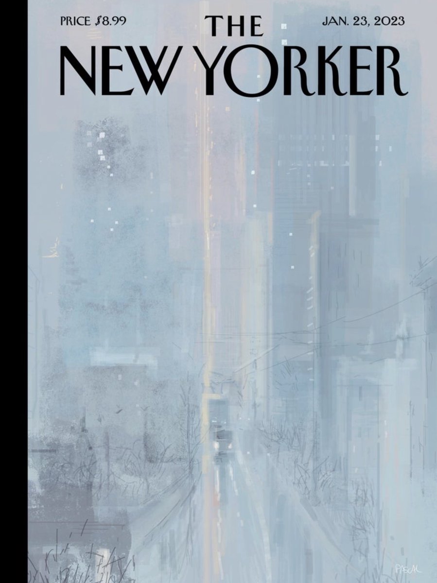 Cover • @NewYorker | “Daybreak” by @pascalcampion