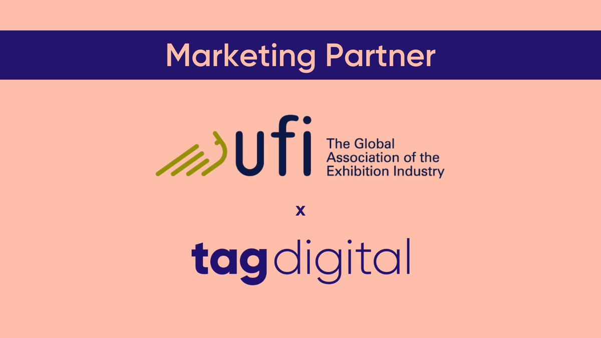 tagdigitaluk's tweet photo. We are excited to announce our latest marketing partnership with @UFI, The Global Association of the Exhibition Industry π
The Tag Digital team are looking forward to working with the UFI team to deliver successful events.
#eventprofs #marketing #tagdigital #eventsindustry https://t.co/WbABh1jajL