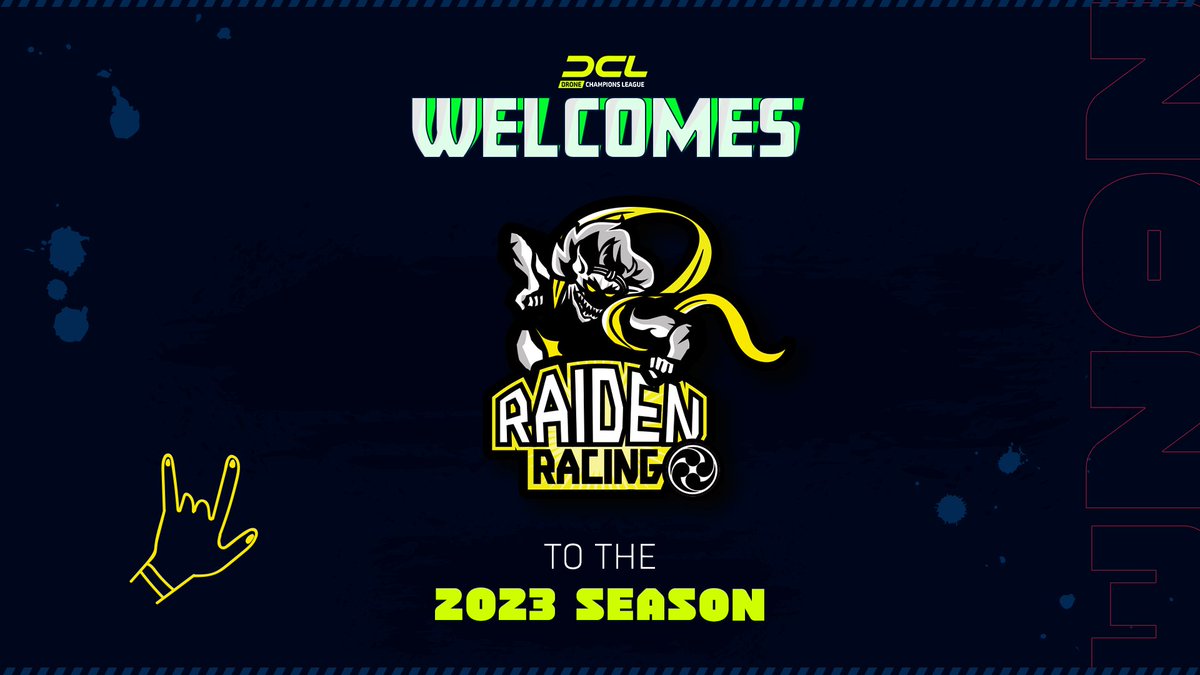 DroneChampionsL's tweet photo. Champion mentality, champion effort. We are proud to present the defending champions 𝐑𝐀𝐈𝐃𝐄𝐍 𝐑𝐀𝐂𝐈𝐍𝐆, ready to defend their title and make history once again.
@raiden_drone are you ready?
#DCL23 #wearedcl #dclthegame #esports #droneracing #dronelife #dronepilot https://t.co/HWvqhMQeaG