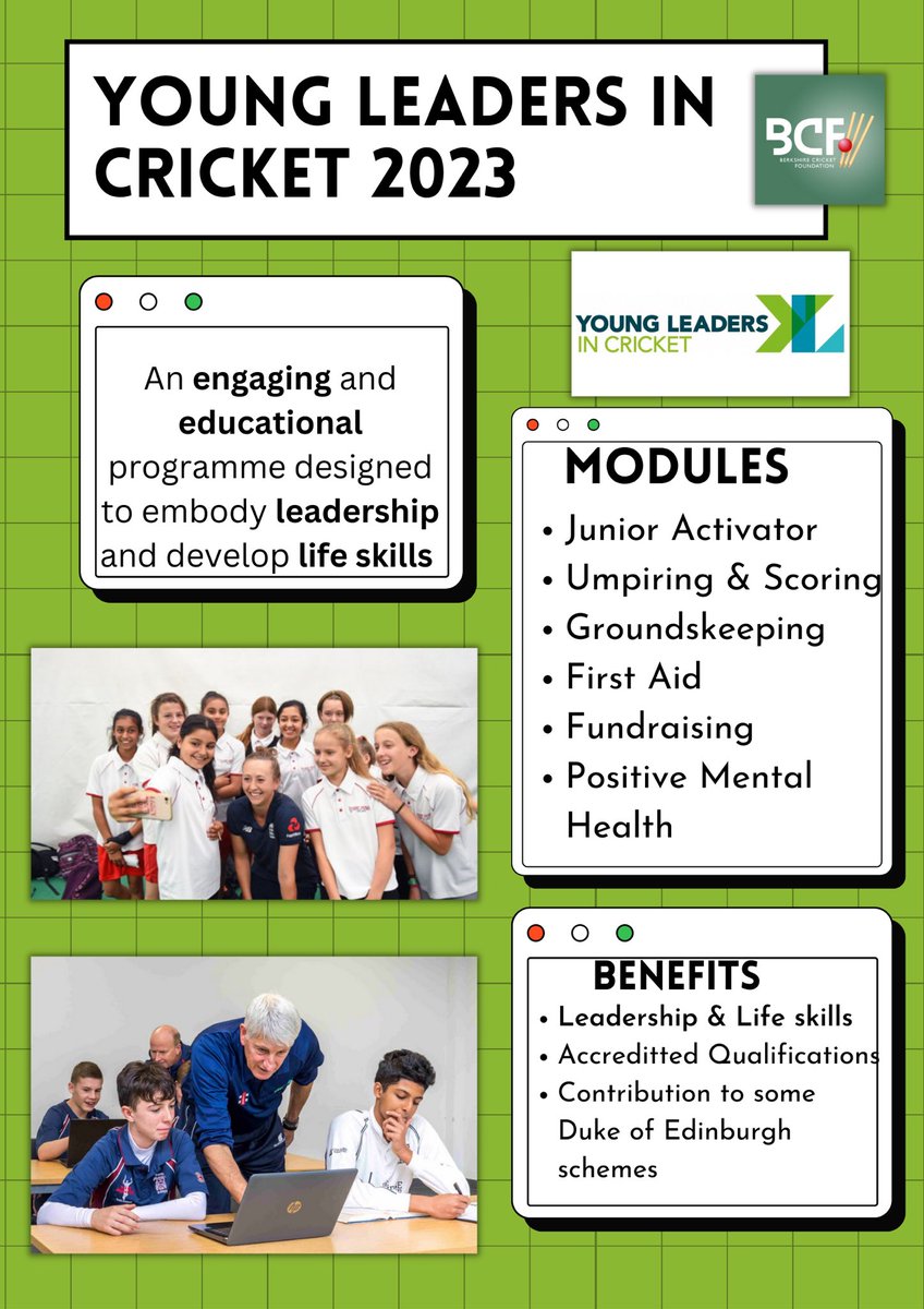 Sign up to our Young Leaders in Crciket information evening <a href="/WCCcricket/">Wokingham CC</a> 🏏

Sign up here: docs.google.com/forms/d/1CFU8B…