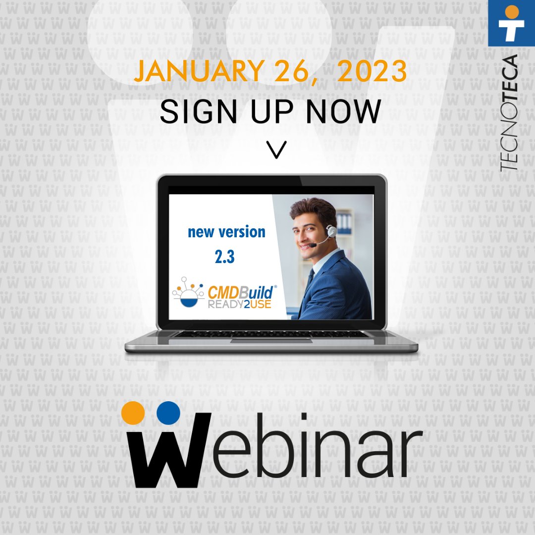 CMDBuild_R2U's tweet photo. The first webinar of 2023 will be dedicated to our #CMDBuildR2U 2.3!🎉
👉We look forward to seeing you on Thursday 26 January!
The webinar is free and will take place in English. 
Click here https://t.co/wOgj96ms0b to register! 😉

#webinar #assetmanagement #softwareopensource https://t.co/R6ILJOAsLn