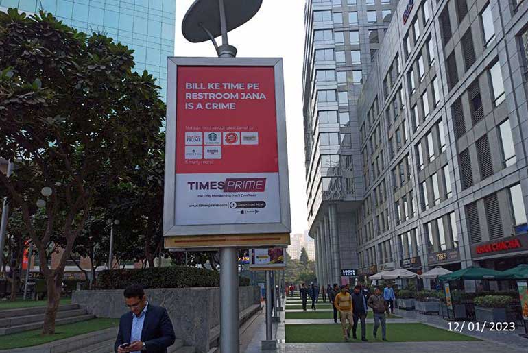 MediaInfoline's tweet image. Times Prime introduces a unique outdoor campaign at Cyber Hub!

More : mediainfoline.com/advertising/ti… 

#mediainfoline #TimesPrime #introduces #unique #outdoor #campaign #CyberHub
