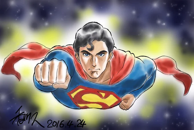 #ヒーローの日 な過去絵アメコミ版! 