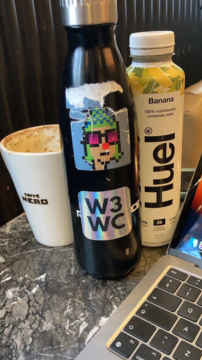 j_subgang's tweet photo. The holy Trinity of productivity 
@huel @W3WC_ https://t.co/aYXC6Zmn4q