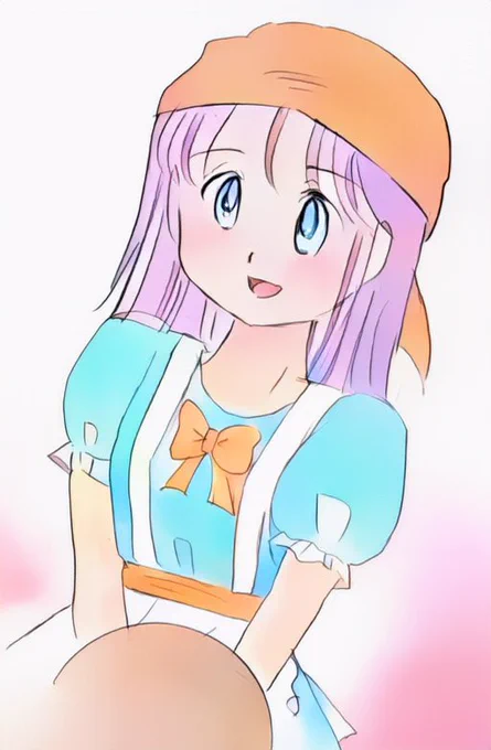 おやすみリッカちゃん#DQ9 #ドラクエ9 #イラスト #illustration 