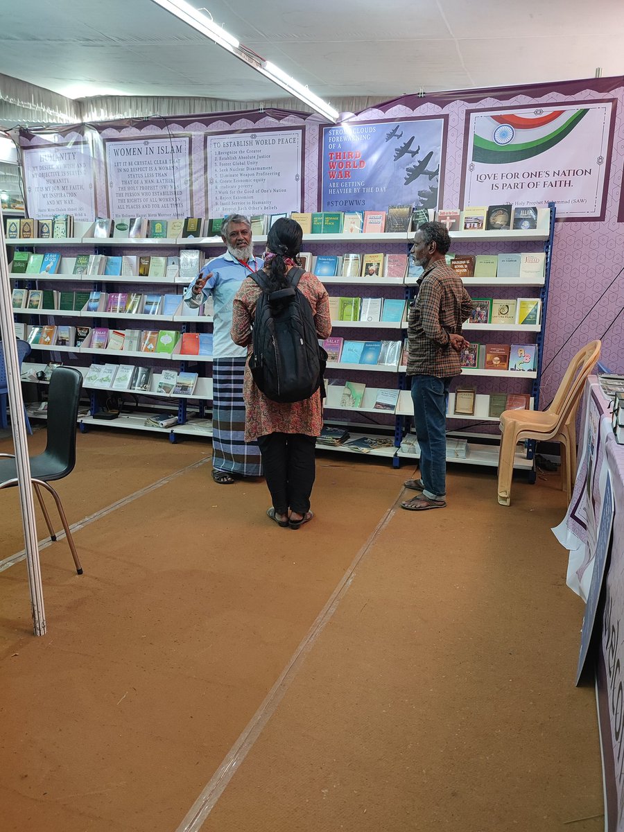 Busy stall today Alhamdulillah. Had many people from different walks of #life visiting and buying #books on teachings of Islam and #contemporary issues. What makes me happy is many of them are #youngsters who are curious and whats to explore what true #Islam is.

#chennaibookfair