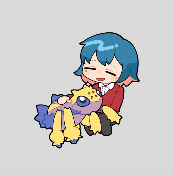 今更ですが坂市さんのNEWアイコンを描きました 可愛いね 