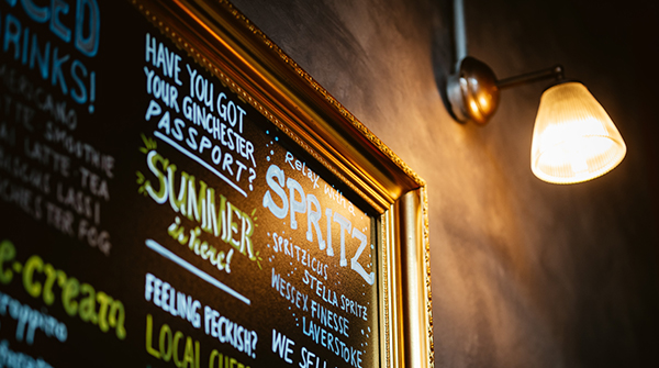 If you're not on facebook you can always pop into the café to find out about our food and drink specials and our events on our two blackboards. If you're not on twitter how on earth are you reading this? #popin #cafebar #writingsonthewall #chalkboard #watchthisspace #events