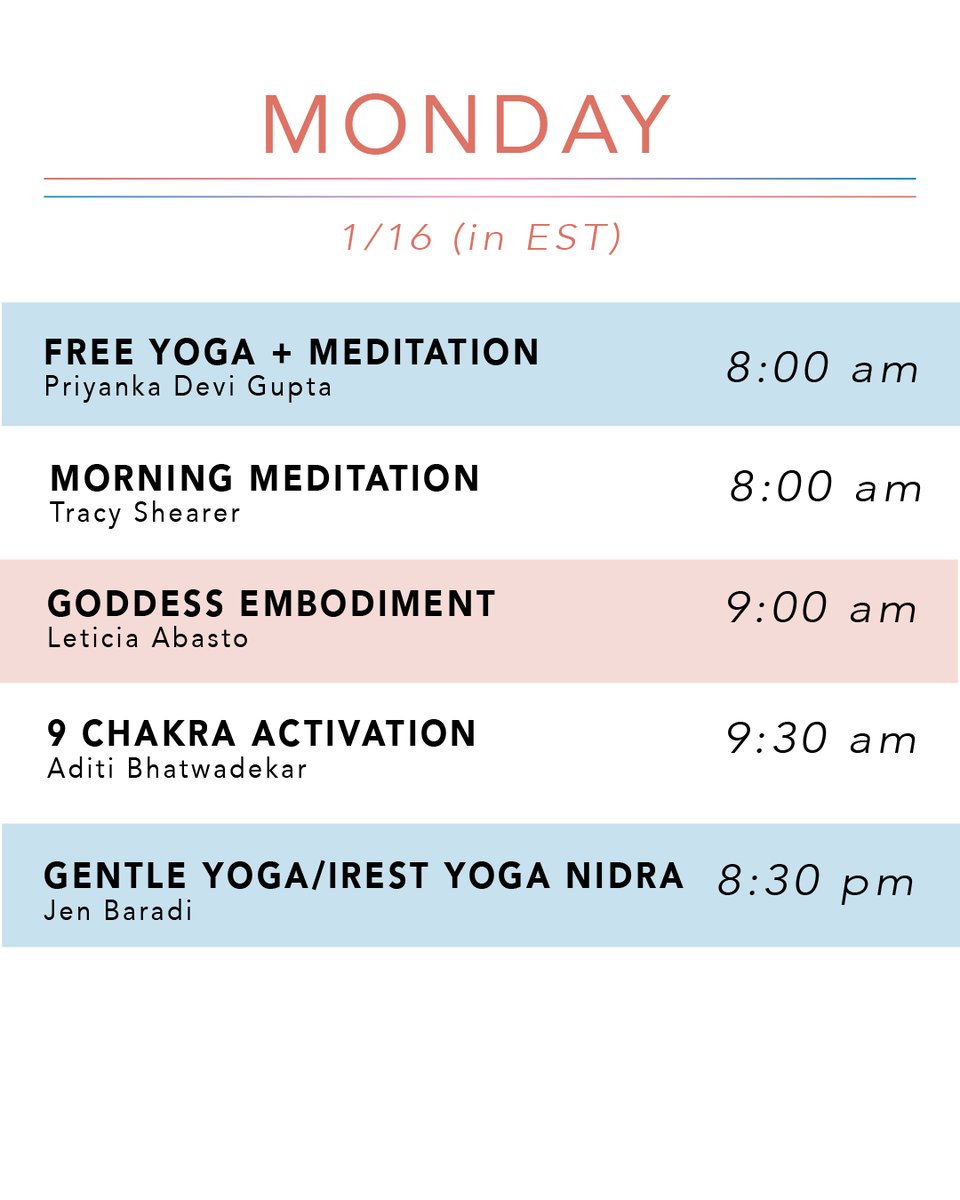 Vivayalive's tweet image. Got a case of the Mondays?
We’ve got the cure! 🧘‍♀️ ... and a bunch of free classes on tap 🫣 so take a peek!

#workplacewellness #wellnessprograms #employeewellness #mentalhealth