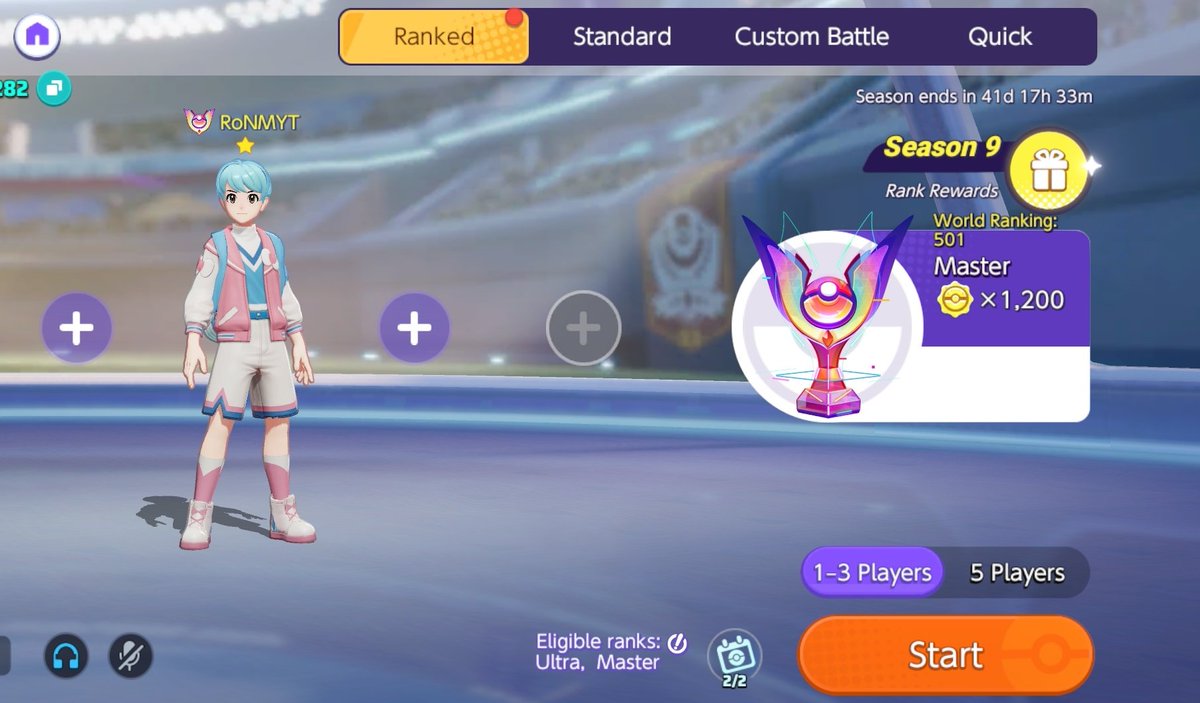 World ranking 501 😁 #PokemonUNITE #Pokemon #unite #Masters