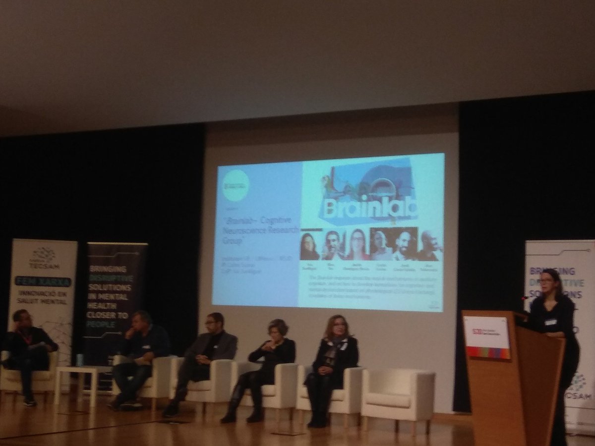 Brainlab_UB's tweet photo. Today we participate in the kickoff meeting of the TECSAM mental health innovation network. Learn more about the network here: https://t.co/jDWTna8IoL https://t.co/viVYjNHGLm