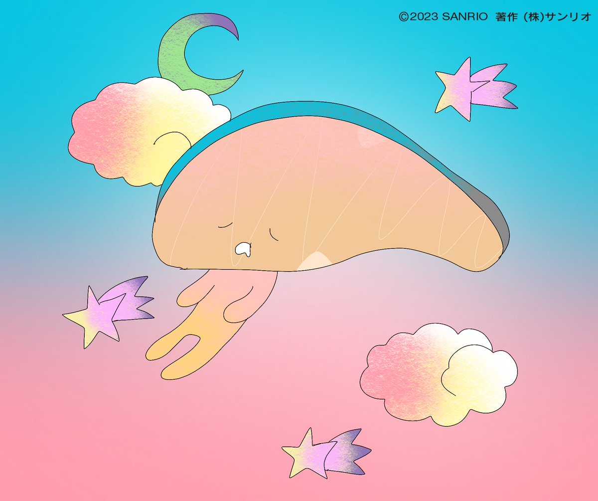 「ねむい…夢がわたしをむかえにくるの… 」|KIRIMIちゃん.【公式】のイラスト