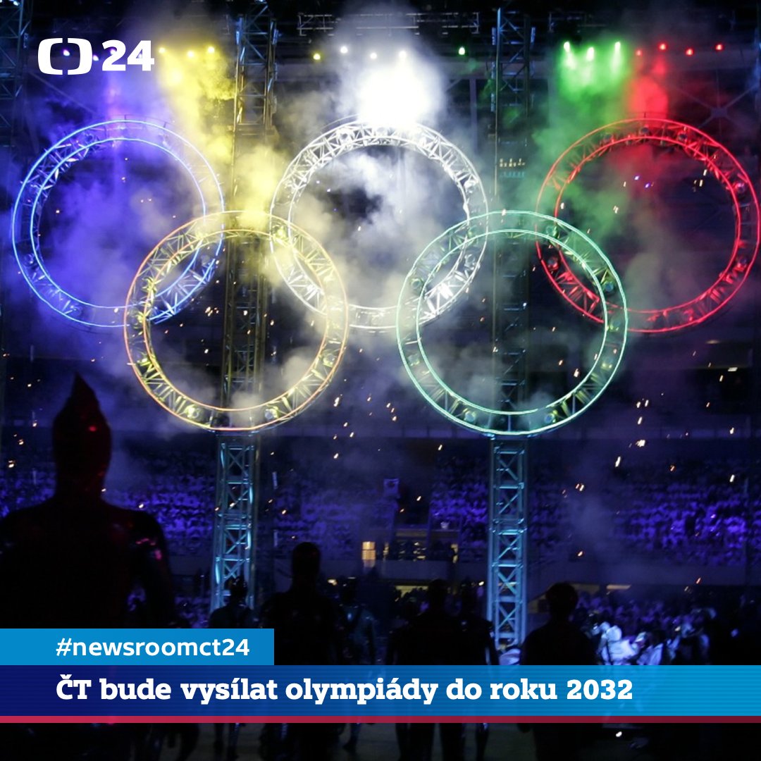 NewsroomCT24's tweet photo. Česká televize bude stejně jako Český rozhlas vysílat olympiády až do roku 2032. Vysílací práva od Mezinárodního olympijského výboru získala Evropská vysílací unie, jejímž je ČT členem. Česká, resp. Československá televize vysílala první olympijské hry v roce 1956. https://t.co/xaw21sIe4v