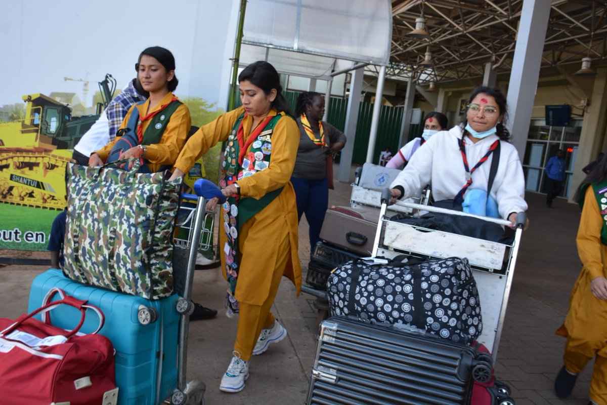 UgGirlGuides's tweet photo. The #YESS2023 preparatory course has kicked off today.
We are hosting 12 countries (2 Asia Pacific countries).
They include Uganda, Kenya, Bangladesh, Nepal, Zambia, Zimbabwe, Burundi, Rwanda, Ghana, Tanzania, Malawi, Madagascar. https://t.co/ZmHzz3hE6J