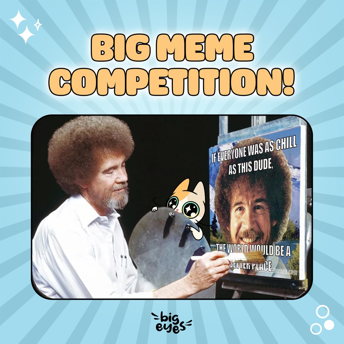😼 #CatCrew! IT'S COMPETITION TIME 😼

💸🍀Reply to this tweet ( &amp; like, RT and follow ) with  super #cute, family-friendly memes and we will reward five lucky winners with 1000 $BIG. GOOD LUCK 🍀💸

Join the cute: bit.ly/3CHvJP
#crypto #meme #catmeme #memecompetition