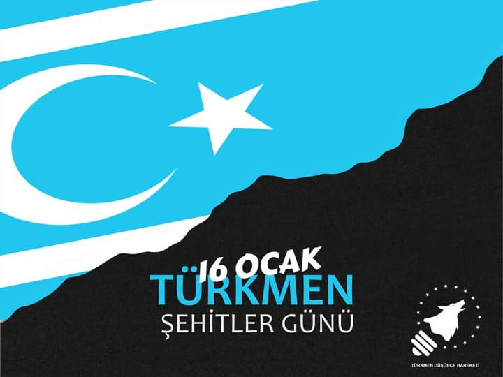 16 Ocak 1980'de şehit edilen dava büyüklerimizi; saygı ve şükranla anıyoruz. 
Ruhları şad olsun.
#16OcakTürkmenŞehitlerGünü 
#16Ocak 
#TürkmenŞehitlerGünü
#16OcakTürkmenŞehitlerGünü
#16Ocak
#Türkmeneli 
#Türkmen