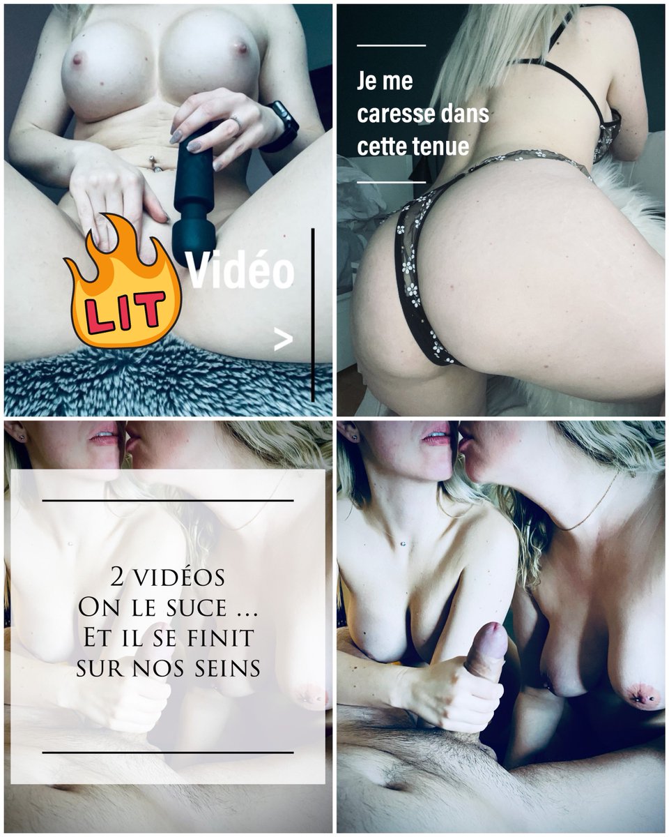 Cette semaine sur le MYM
🔥Jeux solo en vidéo (caresses et avec sextoy)
🔥Nouvelles vidéos avec <a href="/Sexyloane/">Loane</a> ❤️(double fellation et ejac sur les seins) 

mym.fans/Frsensualcpl