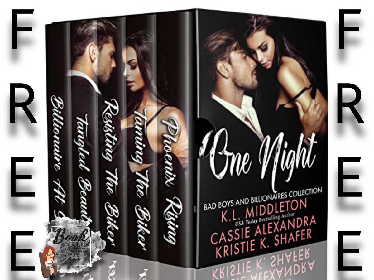 booksnobsue's tweet photo. #FreeboxSet One Night: Bikers, Bad Boys, And Billionaires Boxed Set by @alexandra_book @middleton_kl &amp; Kristie K. Shafer

If you enjoy comedy, steamy romance, and suspense, this boxed set has everything. 

Amazon 
https://t.co/WF9PVUAPfL https://t.co/vLtv63UXLi