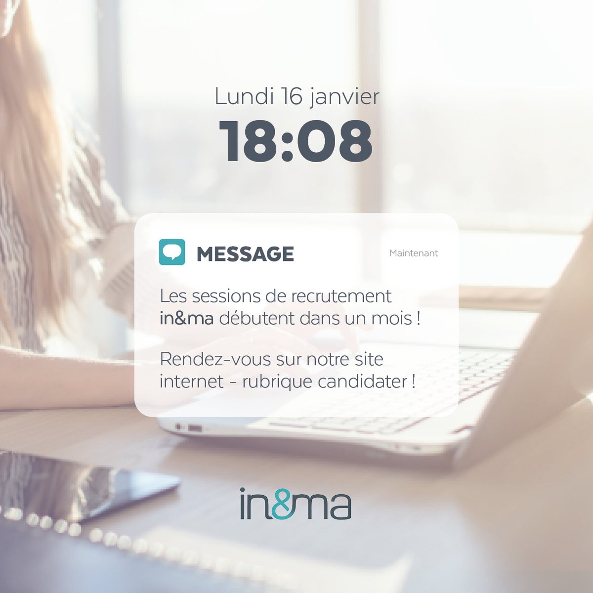 #Candidature 🚨 : Intègre in&amp;ma en septembre 2023 📚
Inscris-toi pour intégrer une de nos 4 formations en Management Industriel ou Commercial à la rentrée prochaine 📌

🚀 Rendez-vous dès maintenant sur notre site internet – rubrique candidater 💻

#inemasup #inscription