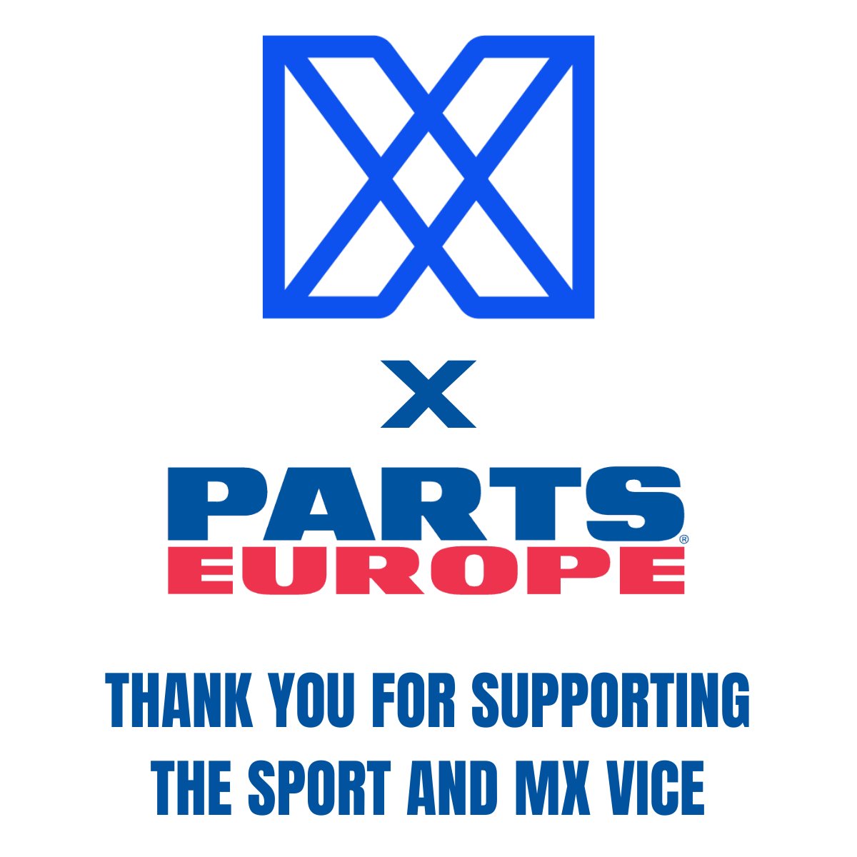A big thank you to @PartsEurope for their support in 2023! Great to have you guys on board and supporting MX Vice in making great content 🙌
