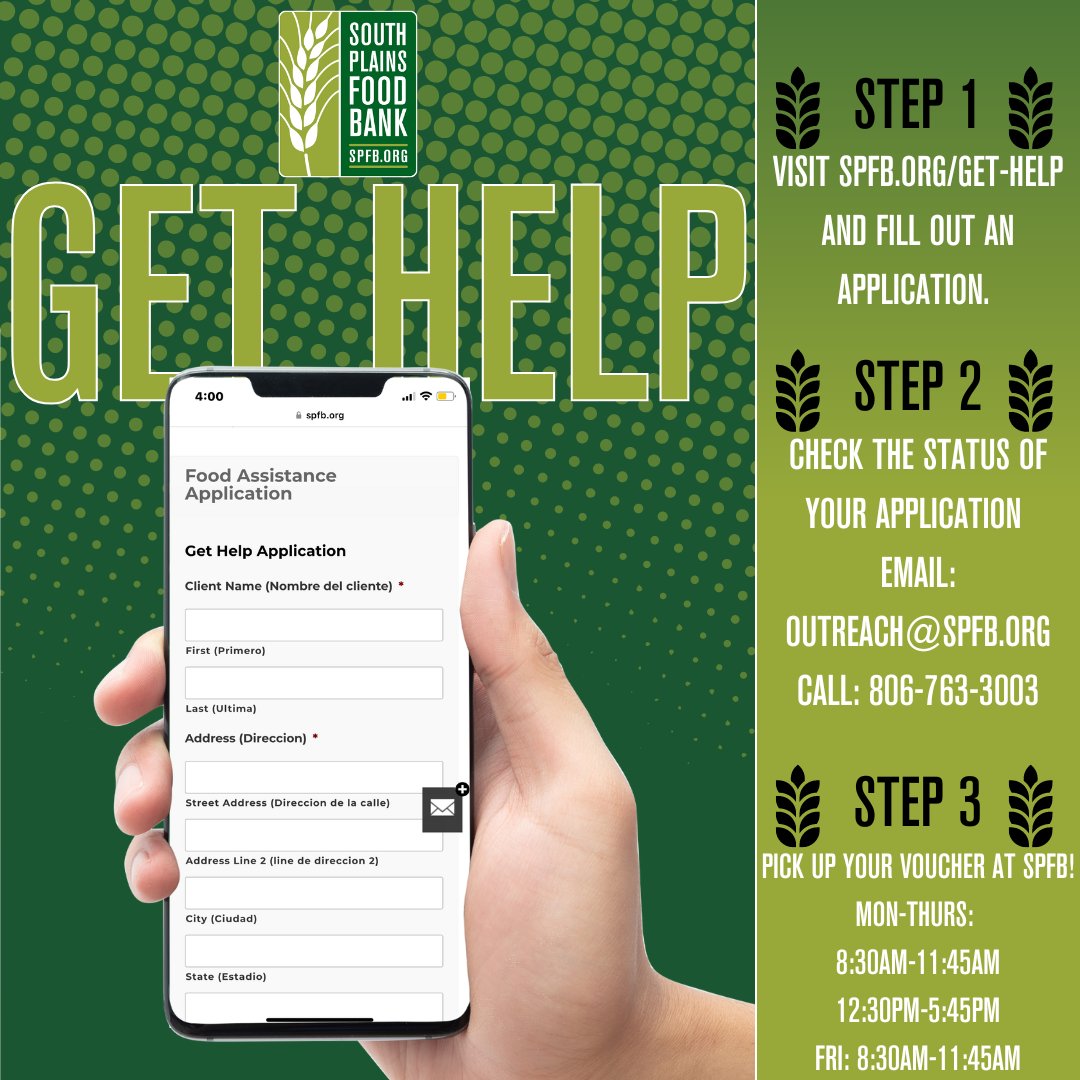 SP Food Bank tweet media