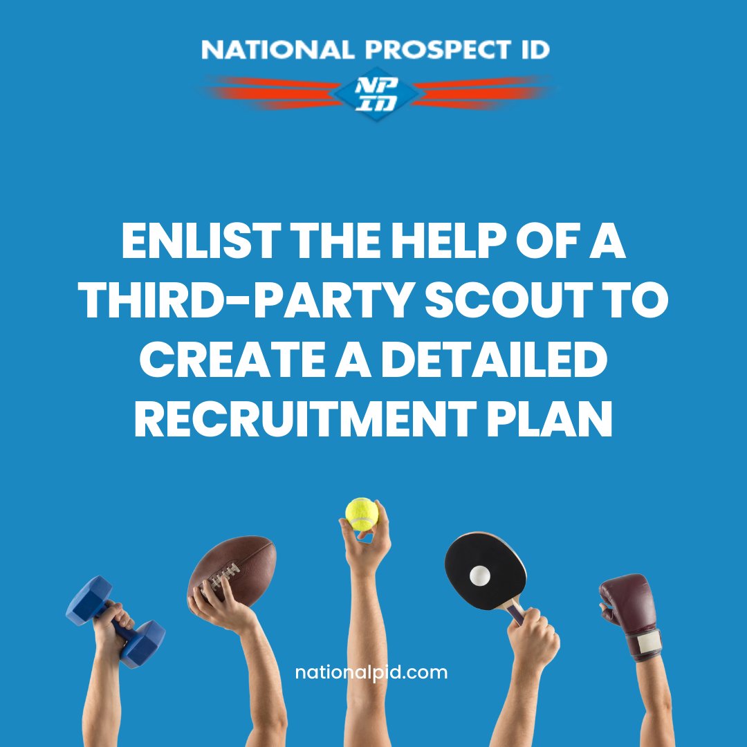 Today, recruitment starts online. Playing on a club or travel team is just one piece of the puzzle. To be recruited, you need an online profile, a detailed recruiting plan, and must be verified by a third-party scout.

Get verified here. ➡️ bit.ly/3F2w7KL

#NPID