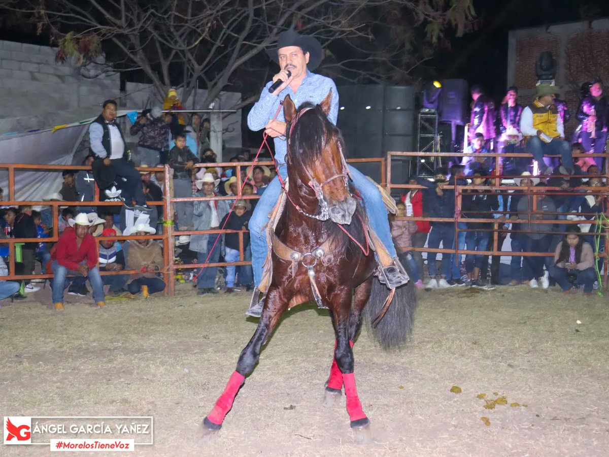 angelgarciaya's tweet image. ¡Agradezco la invitación del Ayudante Municipal de Los Reyes #Yecapixtla! 
Vivimos momentos increíbles, gracias por darse cita y celebrar juntos nuestras tradiciones. ¡Excelente Lunes amigos y amigas!
#MorelosTieneVoz #VivaMorelos #jaripeo #PorMorelos