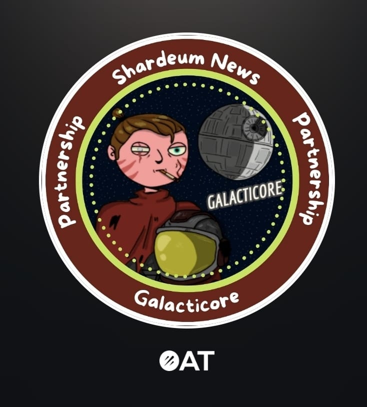 Hey #Shardians
Shardeum News and GalacticoreNFT partnership OAT Drop is live now
Claim :- galxe.com/shardeumnews/c…

We are giving away limited 5000 OAT based on FCFS as a part of our partnership celebration with <a href="/GalacticoreNFT/">Galacticore (Building on SHARDEUM)</a>
  
#shardeum #shardeumnews #GalacticoreNFT  #GalxeOAT