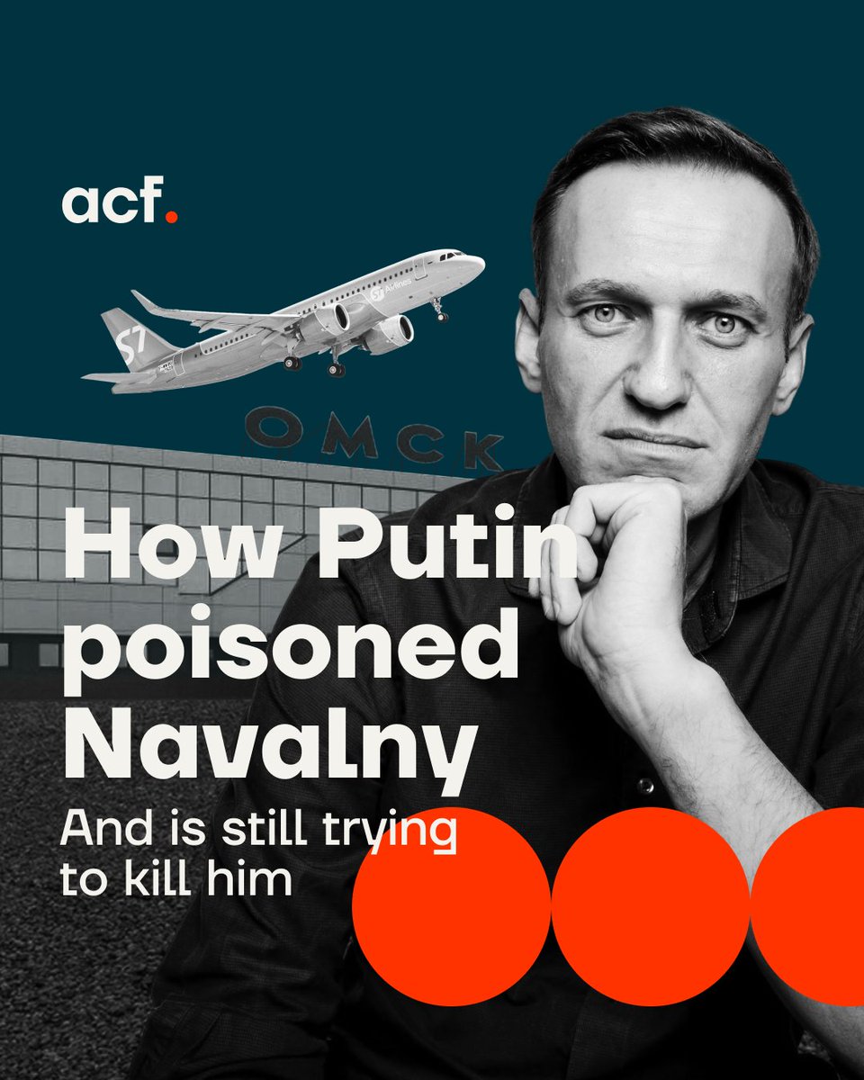 On August 20, 2020, FSB officers acting on Putin’s orders tried to kill Alexei <a href="/navalny/">Alexey Navalny</a> with Novichok combat poison.

We have established the timeline of these events 🧵1/16