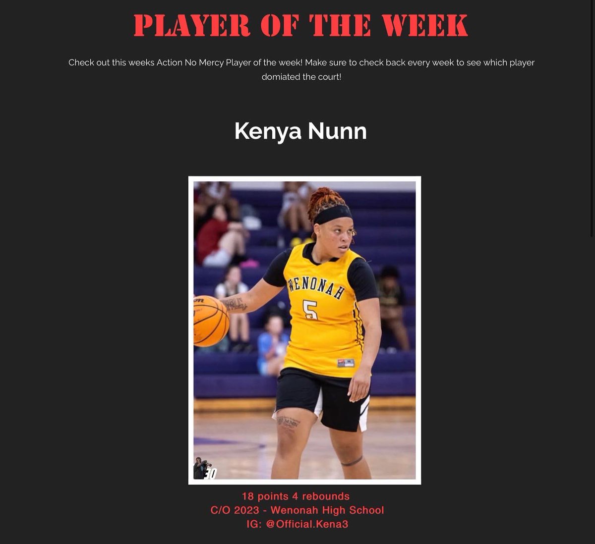 ActionNoMercy's tweet photo. We celebrate around here 🔥 Here are your ANM Athletes of the week❗️ 
2023 Kenya Nunn (@KenyaNunn ) 
2024 Aston Matthews (@MatthewdAshton ) 
@PrepHoopsMO @BigEgo_Gemini_ @FHCAD @fhcspartanbball @cswilliams22 @FBCSouthbball @pghalabama @CoachDStringer 
❤️🔺 https://t.co/YznnQ1aulS