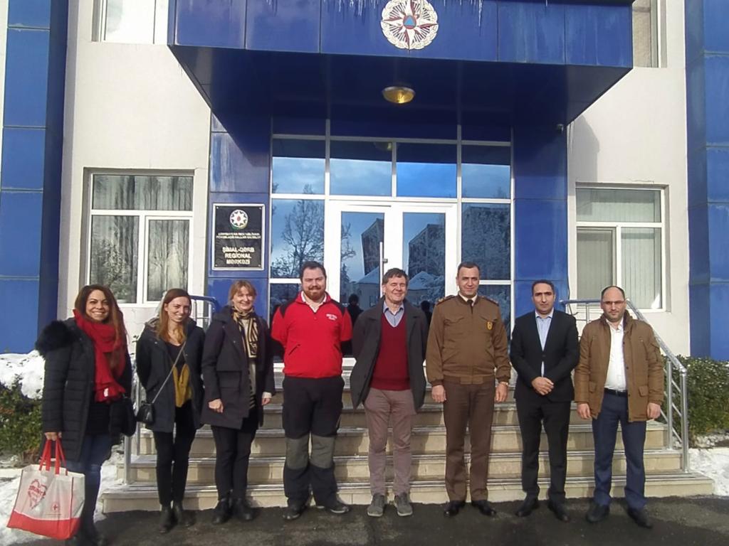 crocerossa's tweet photo. ⛑️ Prosegue il progetto #PPRDEast con la missione in Azerbaigian insieme a @CIMAFoundation e @MSBse per supportare il Ministero dei Servizi d'Emergenza e @AzRedCrescent nello sviluppo di piani d'emergenza territoriali.
#CivilProtection #DRM #DRR https://t.co/DgW4UHLClG