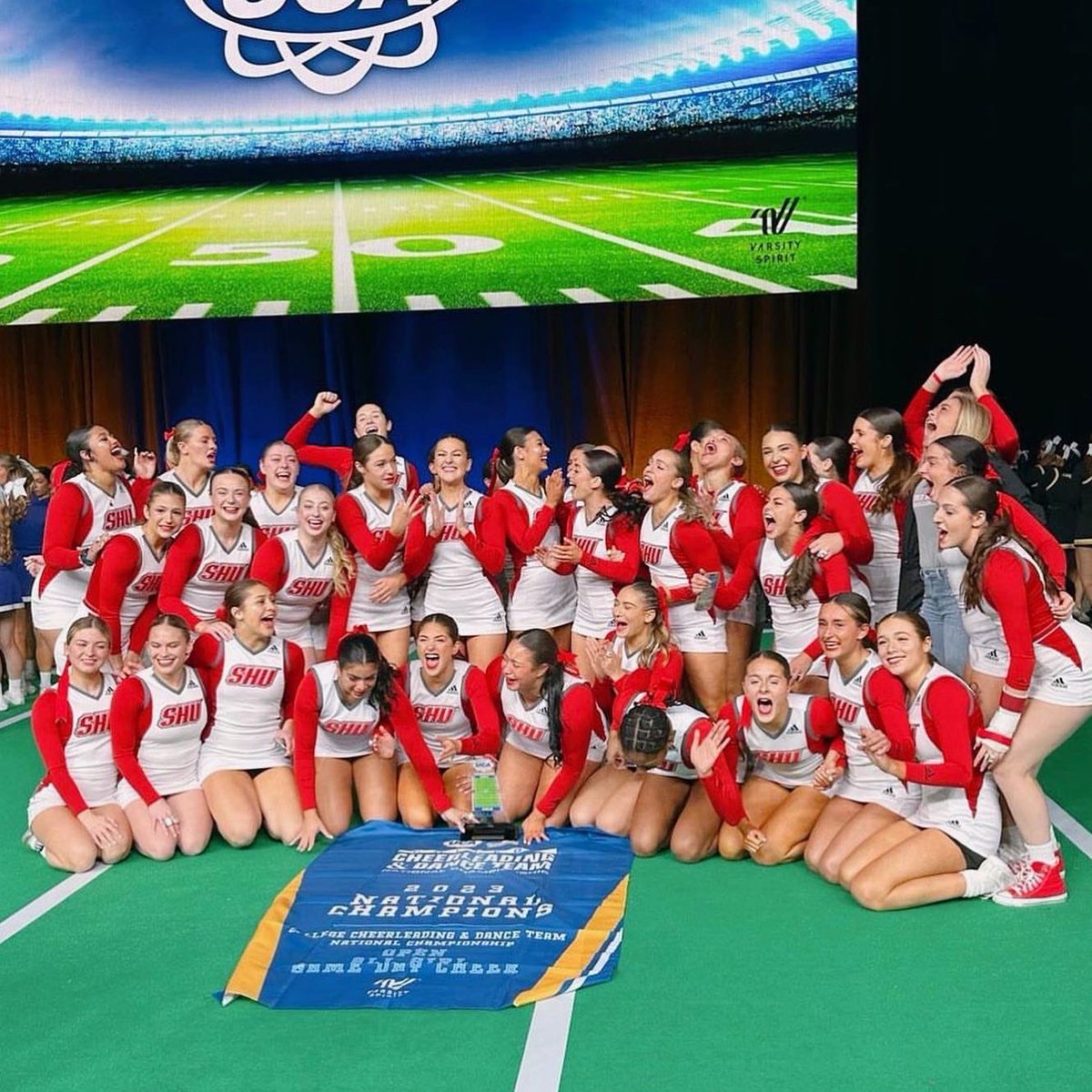SHU Cheerleading tweet media