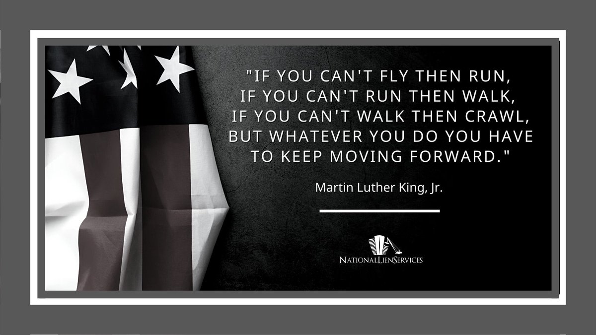 NationalLien's tweet photo. His powerful words have become a source of inspiration for generations on MLK Day and every day. #MLKDay #MLK #constructionindustry #lienmanagement #nationallienservices https://t.co/d5li2Bg38p
