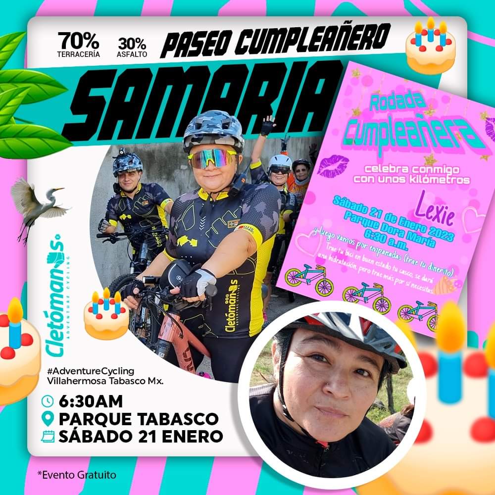 cletomanos's tweet photo. ESTE SÁBADO 21 DE ENERO DE 2023 NOS UNIMOS AL FESTEJO DE NUESTRA AMIGA LEXIE LA LÍDER DE Zona Cero MUCHAS GRACIAS POR LA INVITACIÓN, TE INVITAMOS A UNIRTE AL FESTEJO! https://t.co/X3xBduujZc
