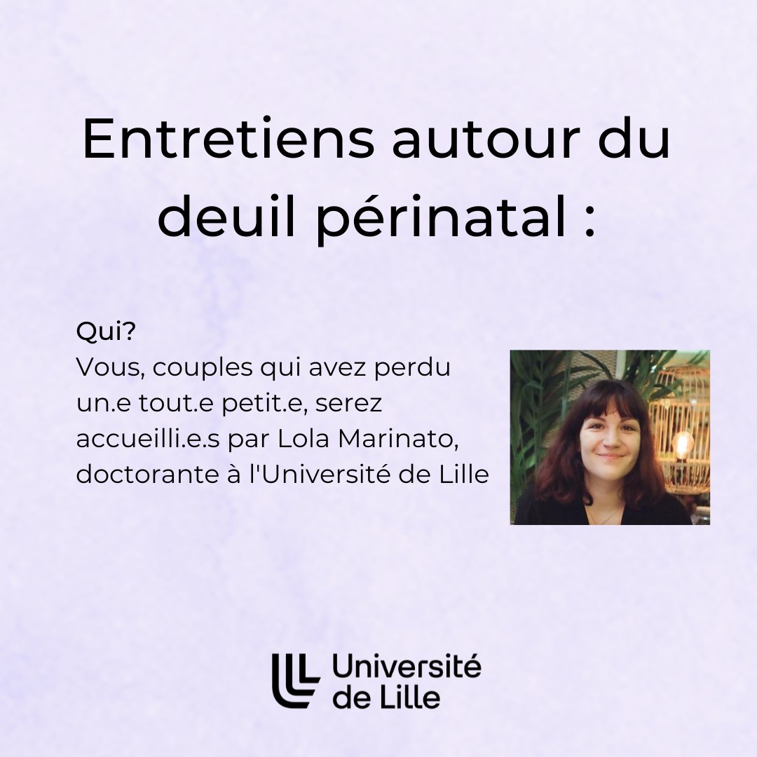 LolaMarinato's tweet photo. APPEL À TÉMOIGNAGES #3 - SPÉCIAL COUPLES

Dans le cadre de ma thèse portant sur le deuil périnatal, je cherche à recueillir des témoignages de couples de parents ayant vécu un deuil périnatal. https://t.co/Dlx7H9FXAo