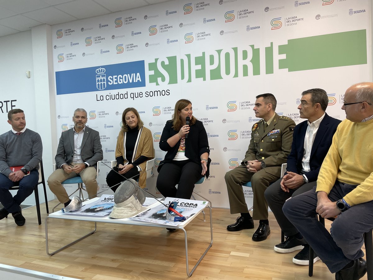 🤺 Segovia vuelve a ser escenario de una prueba de la Copa del Mundo de Sable Femenino Junior, que se celebrará los días 21 y 22 de enero con la participación de 120 de las mejores sablistas del mundo.
Más info en: bit.ly/3CTRJXA
#SegoviaEsDeporte #LaCiudadQueSomos