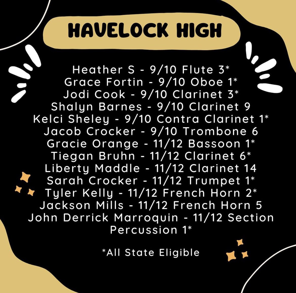 HHS Band tweet media