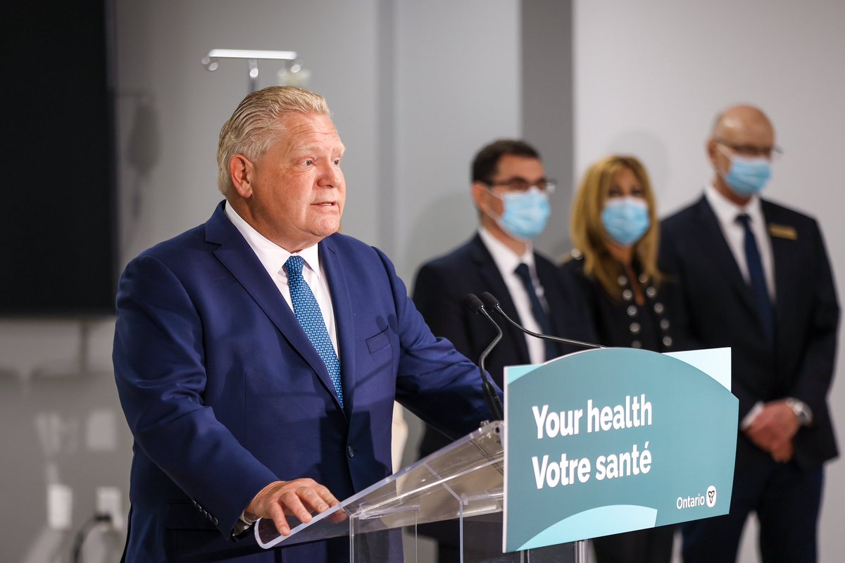 fordnation's tweet image. When it comes to your health, the status quo is no longer okay. 

That’s why we’re shortening wait times by expanding community surgical and diagnostic centres. The days of endless ideological debates are over. You need action, and we’re delivering.