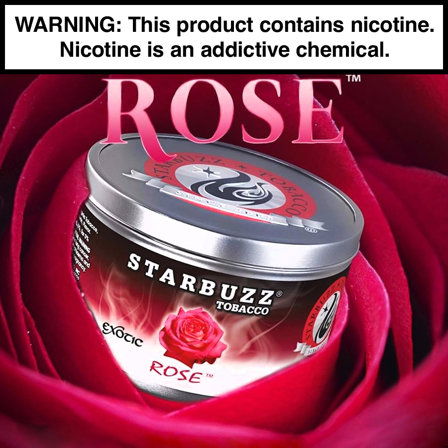 SouthSmokeCom's tweet image. If you're looking for a hookah tobacco that's exotic and fragrant, then you'll want to try #Starbuzz Exotic #Rose. This shisha is a mix of sweet citrusy flavors with a flowery hint.

#SouthSmoke #Hookah #Shisha #StarbuzzTobacco #StarbuzzShisha #HookahTobacco #ShishaSmoke