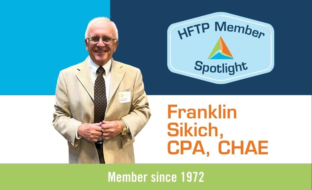 We're kicking off our weekly #membermonday Spotlight series by featuring Franklin Sikich of Flower Mound, Texas! Frank, who specializes in real estate and federal tax accounting, has been a member of HFTP for over 50 years. 🌟 Read the full feature: bit.ly/3CKe0ac