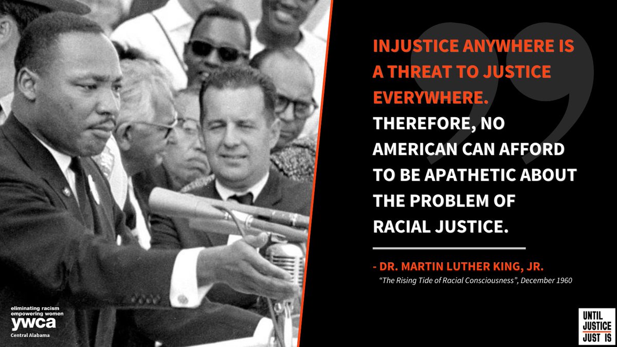 Today, we take the time to reflect on our history with racial justice, the strides we have made in our 120 years and the work remaining to ensure justice and equity for all. We will continue #UntilJusticeJustIs.